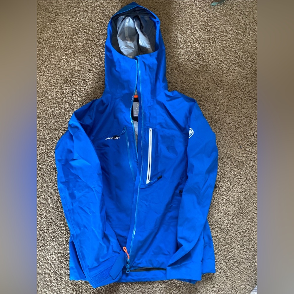 Mammut blue women’s small ski jacket